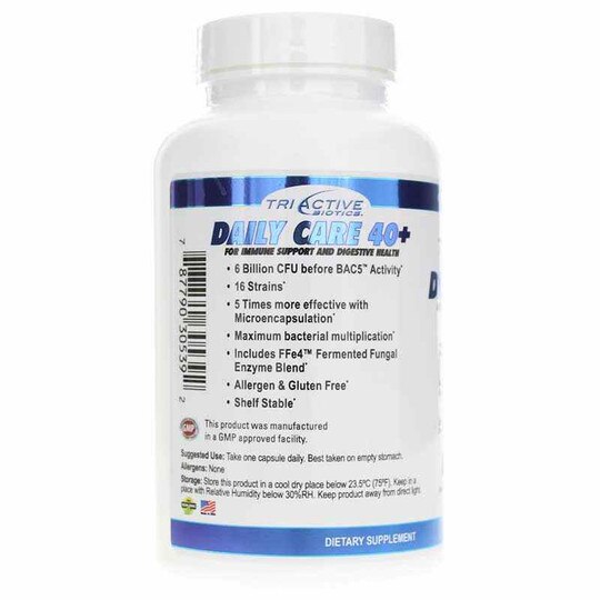 Tri Active Biotics Daily Care 40+ Capsules, ESS